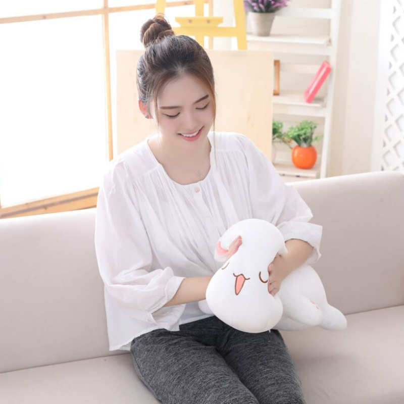 UwU and OwO Kitty Cat Plush Pillow uwuKitty